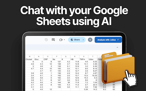 Julius AI - Analyze Google Sheets with ChatGPT thumbnail