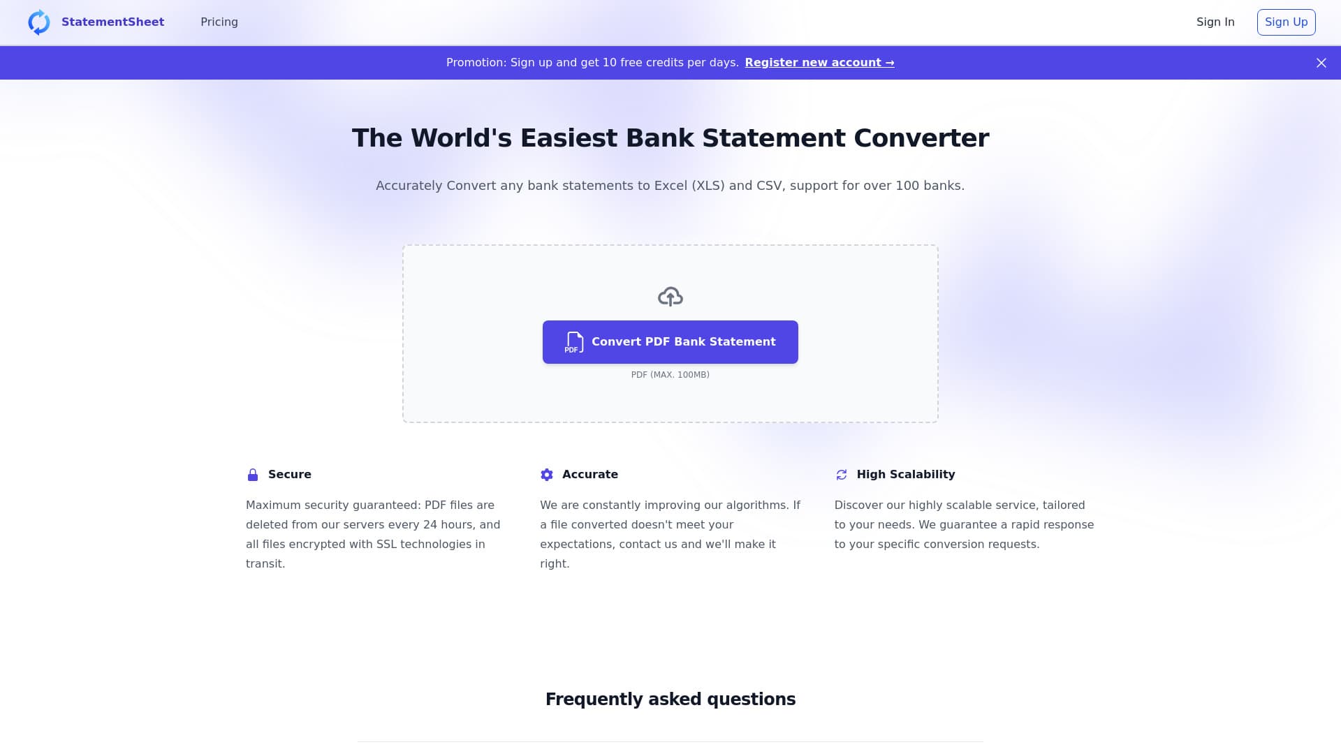 StatementSheet thumbnail