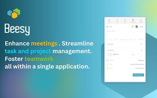 Beesy - AI Enhanced Task and Audio Note Extension thumbnail