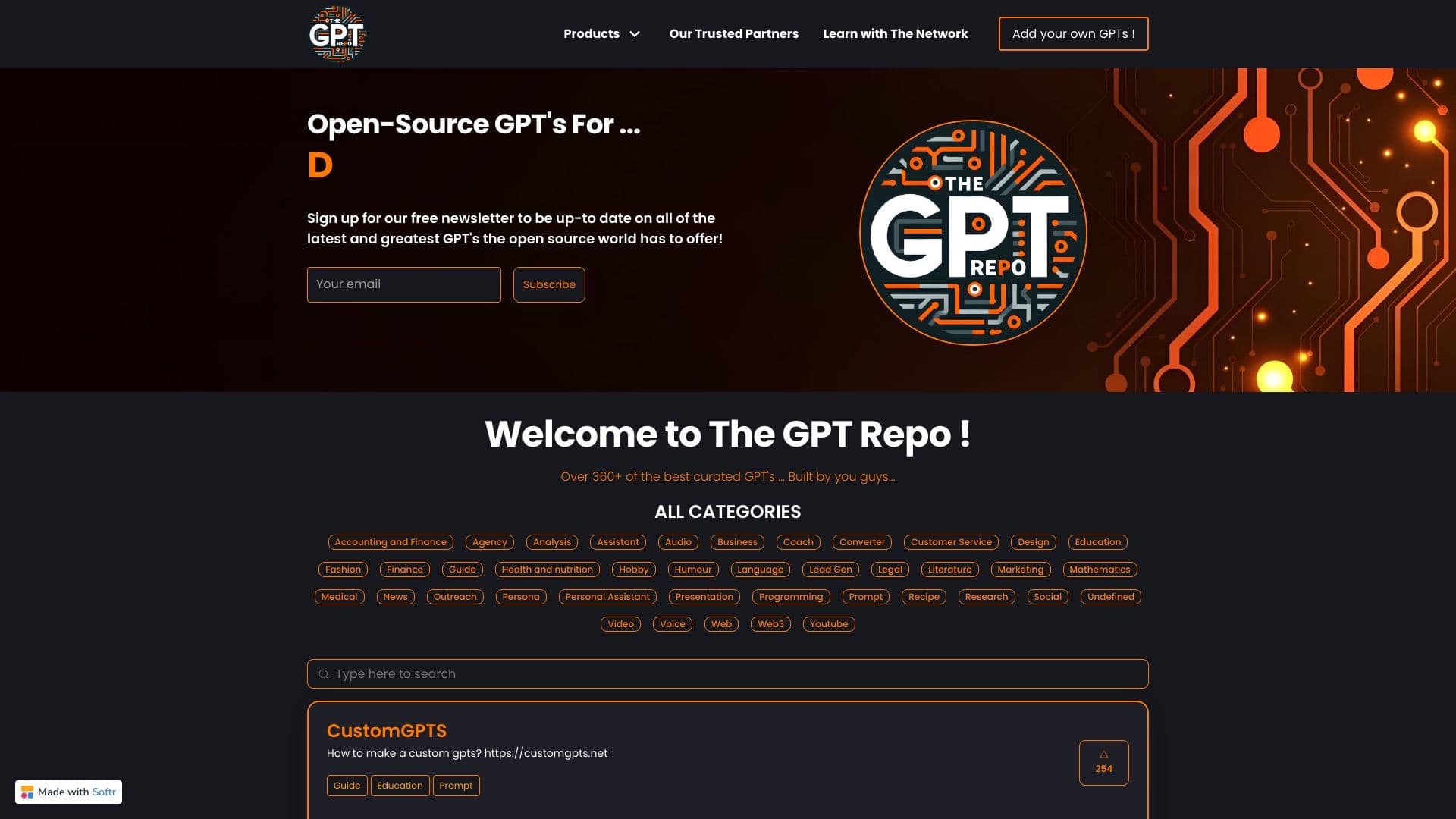 The GPT Repo thumbnail