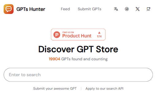 GPTs Hunter - Discover GPT Store thumbnail