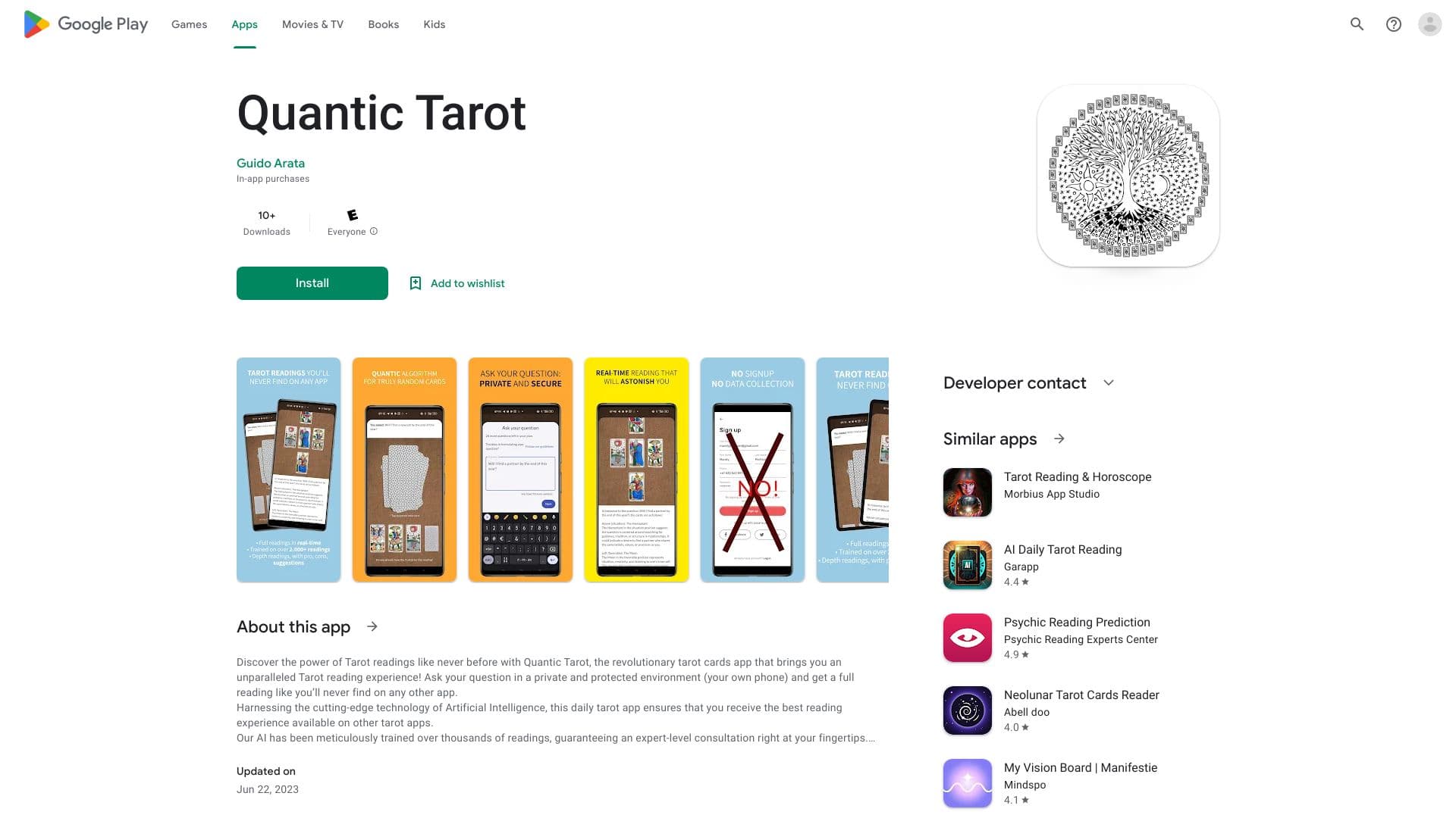 QuanticTarot AI thumbnail
