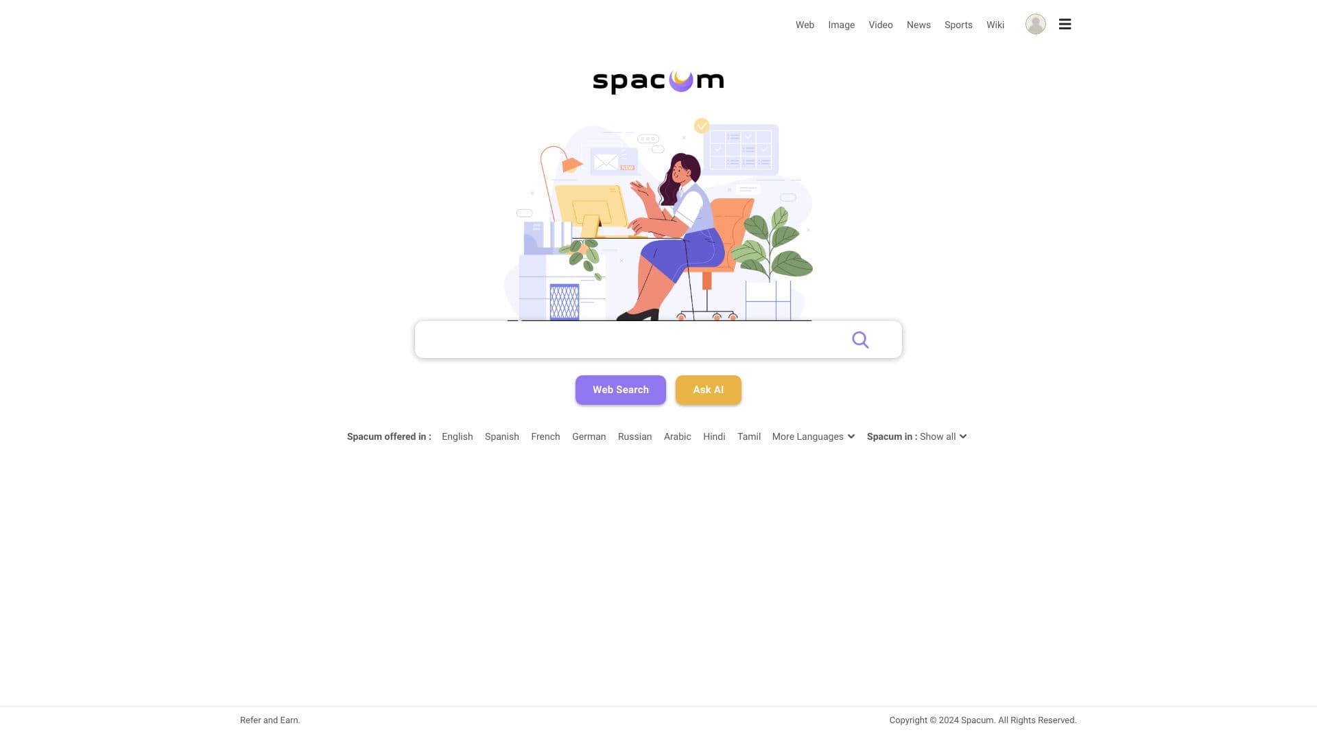 Spacum Search Engine thumbnail