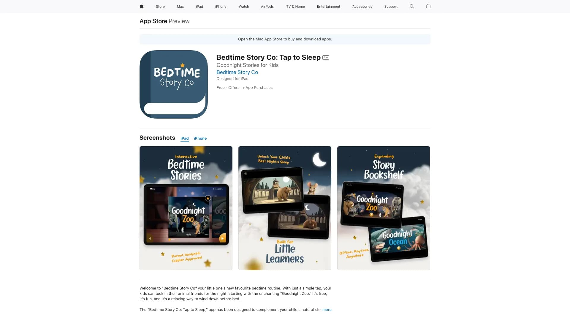 Bedtime Story Co: Tap to Sleep thumbnail