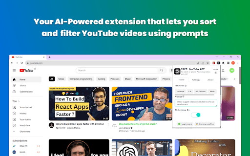 YGPT: YouTube GPT thumbnail