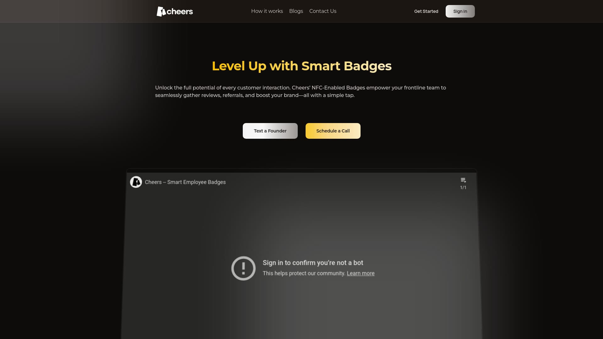 Cheers (YC S24) thumbnail